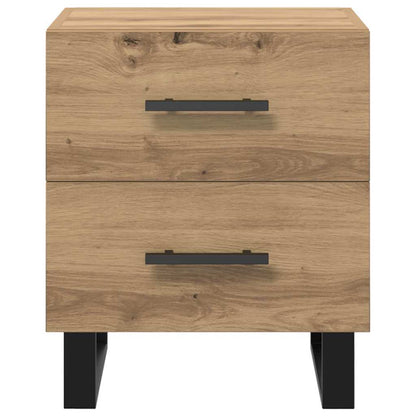 vidaXL Bedside Cabinet 2 pcs Artisan Oak 40 x 35 x 47.5 cm