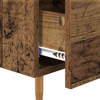 vidaXL Bedside Table Brown 40 x 35 x 47.5 cm Engineered Wood