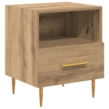 vidaXL Bedside Table Brown 40 x 35 x 47.5 cm Engineered Wood