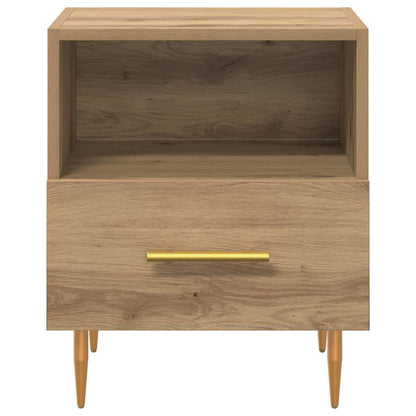 vidaXL Bedside Table Brown 40 x 35 x 47.5 cm Engineered Wood