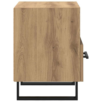 vidaXL Bedside Cabinet Artisan Oak 40 x 35 x 47.5 cm Engineered Wood