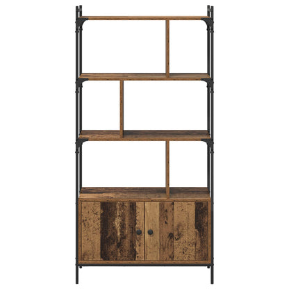 vidaXL Bookcase 6-Tier 76.5 x 30 x 154.5 cm Engineered Wood