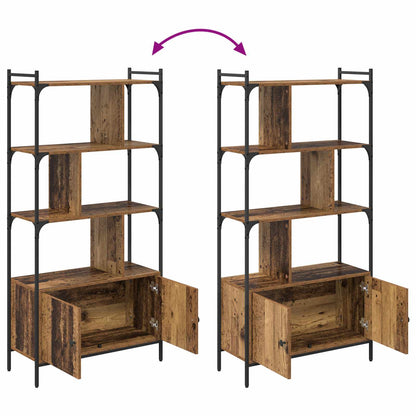 vidaXL Bookcase 6-Tier 76.5 x 30 x 154.5 cm Engineered Wood