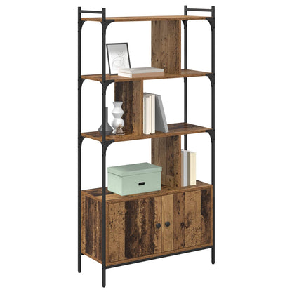 vidaXL Bookcase 6-Tier 76.5 x 30 x 154.5 cm Engineered Wood