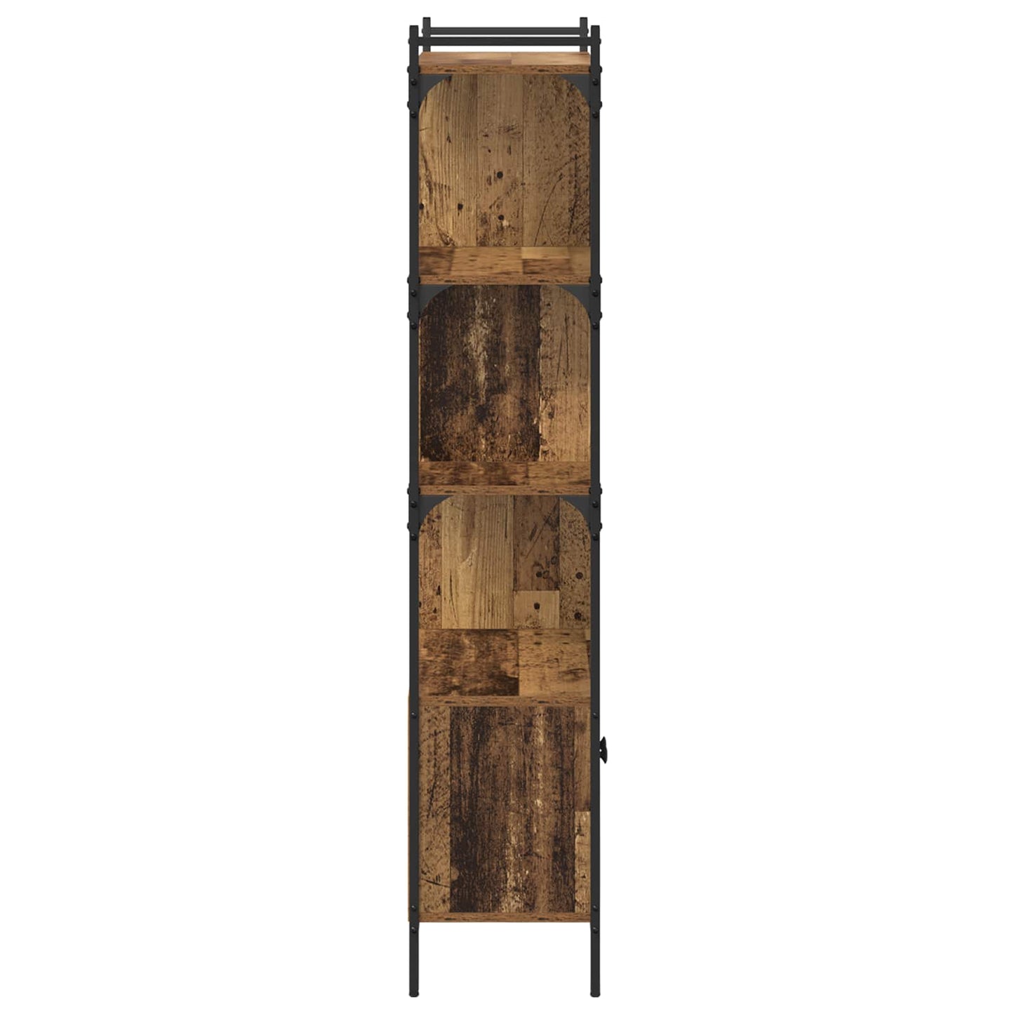 vidaXL Bookcase 6-Tier 76.5 x 30 x 154.5 cm Engineered Wood