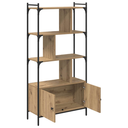 vidaXL Bookcase 6-Tier 76.5 x 30 x 154.5 cm Engineered Wood