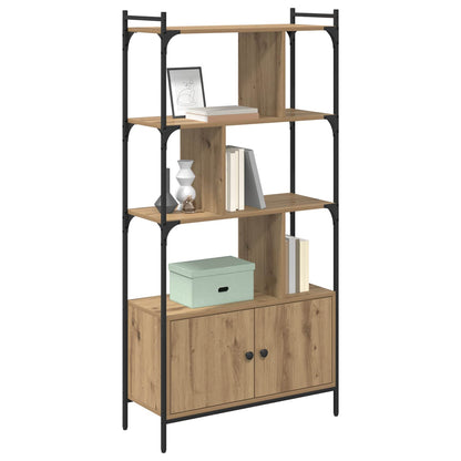 vidaXL Bookcase 6-Tier 76.5 x 30 x 154.5 cm Engineered Wood