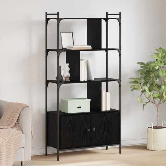 vidaXL Bookcase 6-Tier 76.5 x 30 x 154.5 cm Engineered Wood