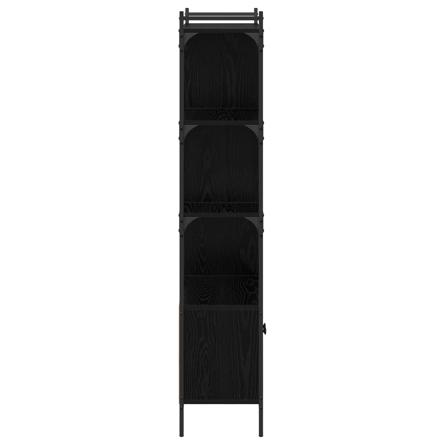 vidaXL Bookcase 6-Tier 76.5 x 30 x 154.5 cm Engineered Wood