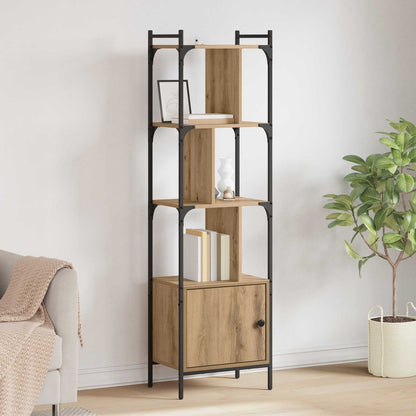 vidaXL Bookcase 6-Tier 44.5 x 30 x 154.5 cm Engineered Wood