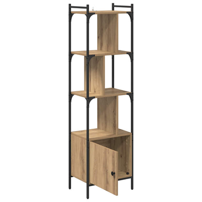 vidaXL Bookcase 6-Tier 44.5 x 30 x 154.5 cm Engineered Wood