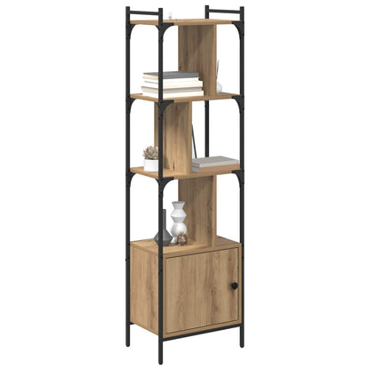 vidaXL Bookcase 6-Tier 44.5 x 30 x 154.5 cm Engineered Wood