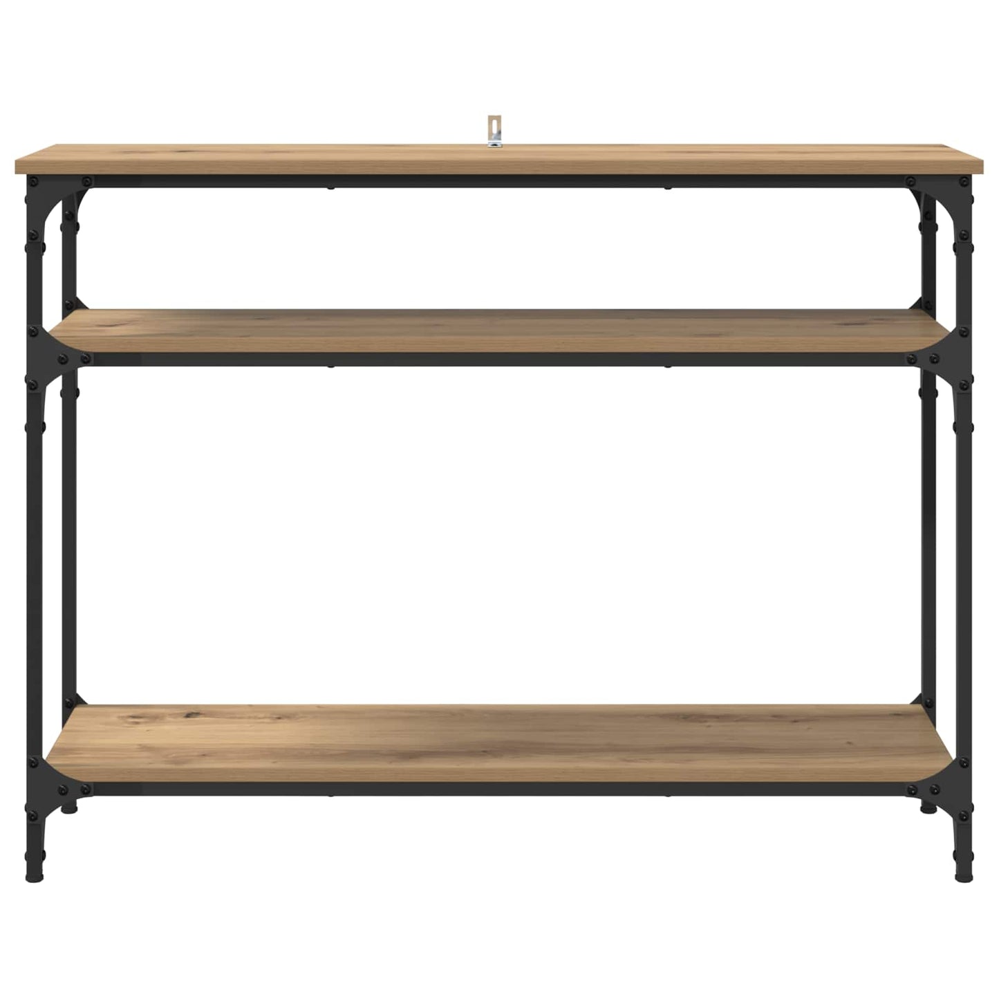 vidaXL Console Table Artisan Oak 100 x 29 x 75 cm Engineered Wood