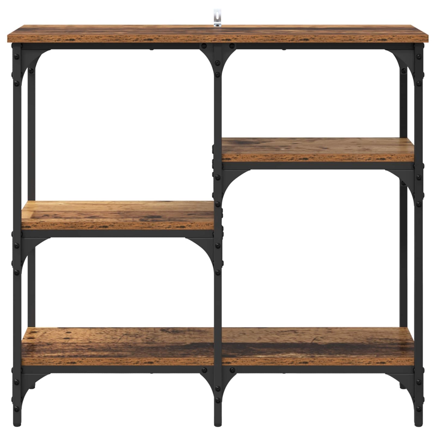 vidaXL Console Table Old Wood 80 x 29 x 75 cm Engineered Wood