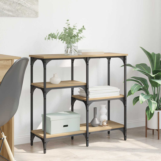 vidaXL Console Table Artisan Oak 80 x 29 x 75 cm Engineered Wood