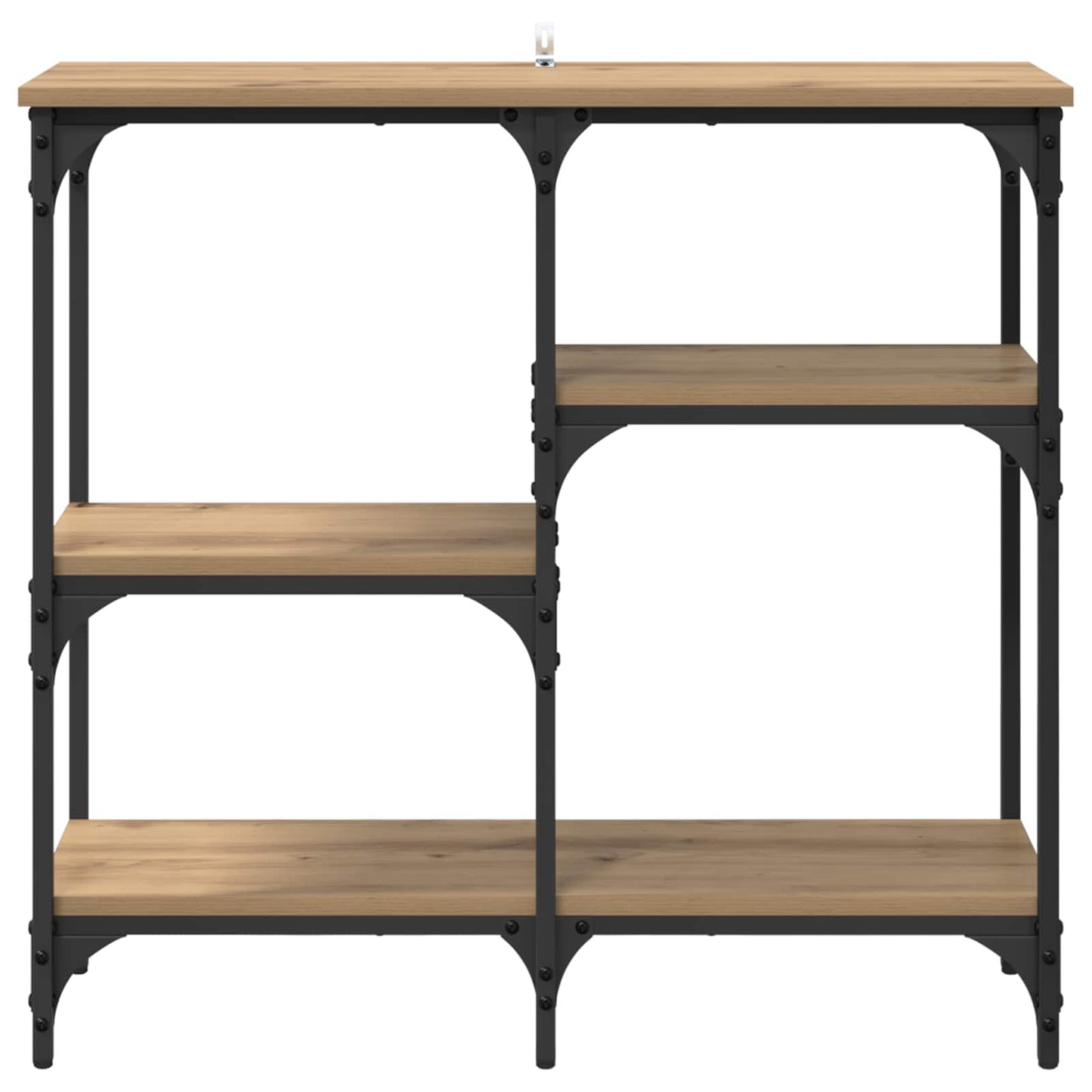 vidaXL Console Table Artisan Oak 80 x 29 x 75 cm Engineered Wood