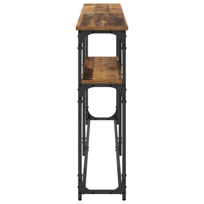 vidaXL ConsoleTable Old Wood 145 x 22.5 x 75 cm Engineered Wood