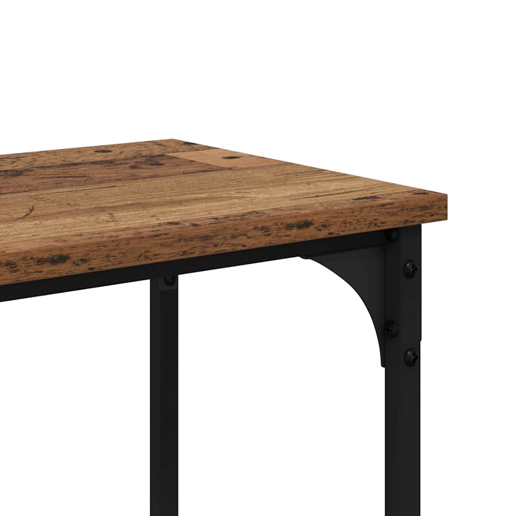 vidaXL Console Table Old Wood 150 x 29 x 75 cm