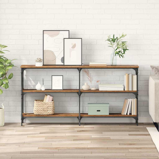 vidaXL Console Table Old Wood 150 x 29 x 75 cm