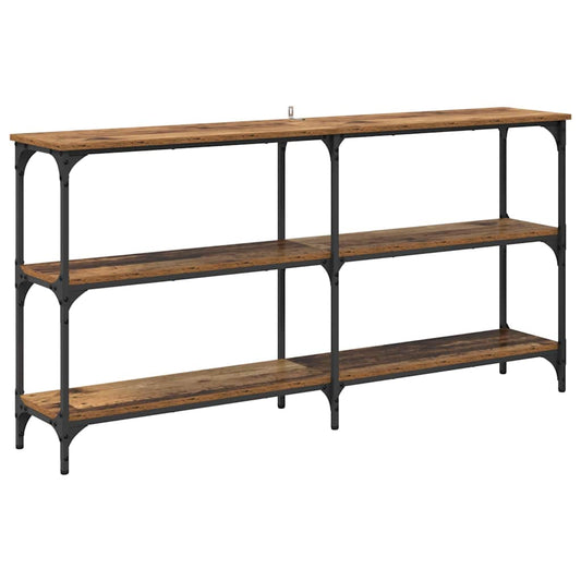 vidaXL Console Table Old Wood 150 x 29 x 75 cm