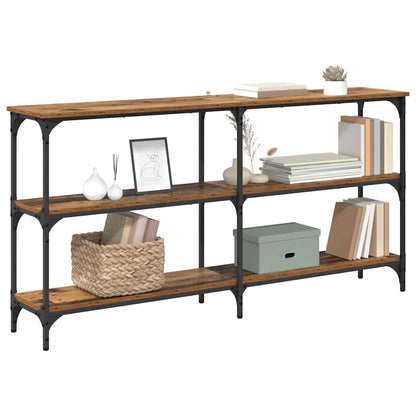 vidaXL Console Table Old Wood 150 x 29 x 75 cm