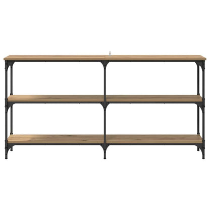 vidaXL Console Table Artisan Oak 150 x 29 x 75 cm