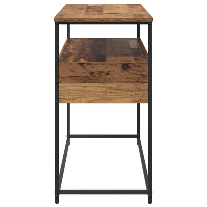 vidaXL Console Table Old Wood 100 x 40 x 75 cm Engineered Wood