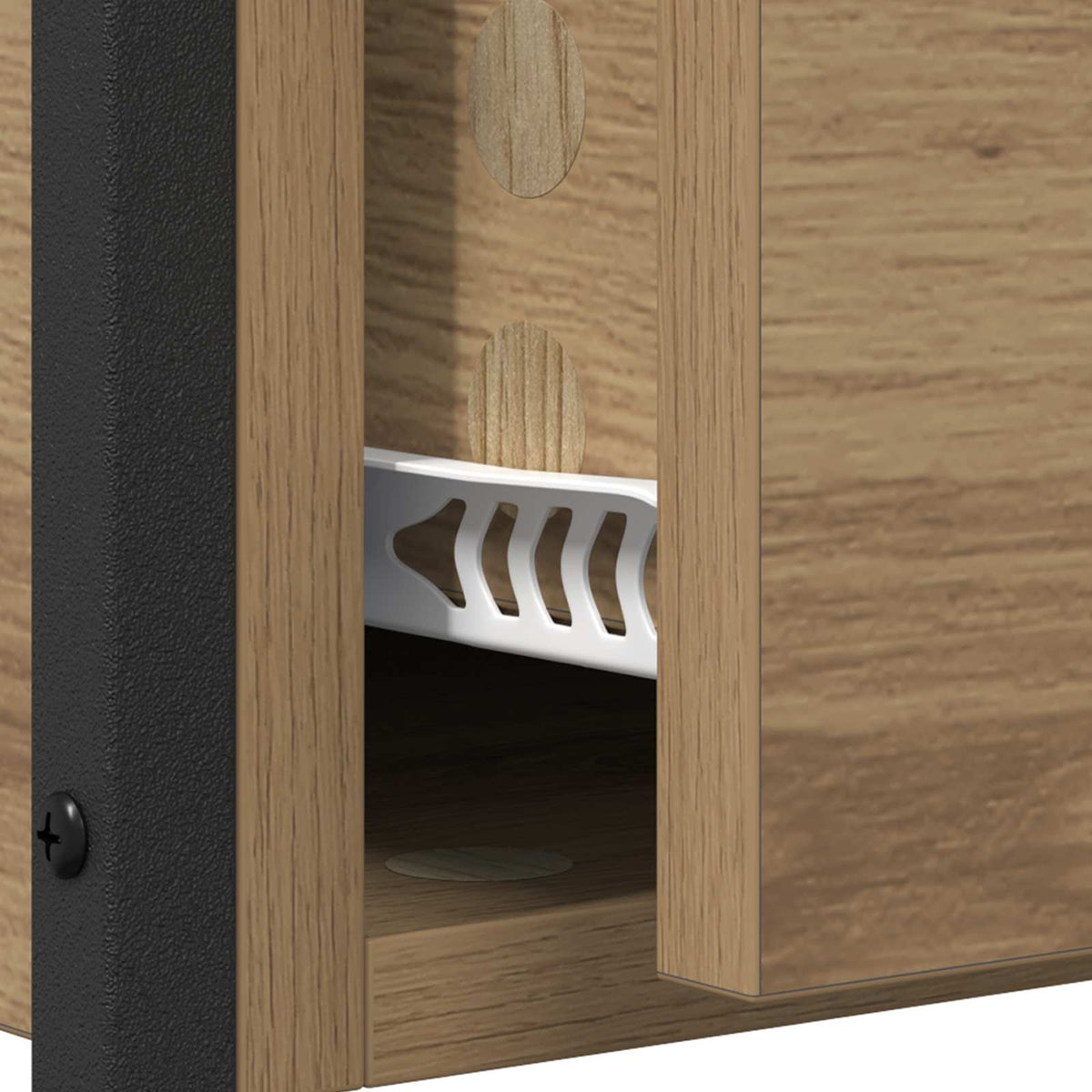 vidaXL Console Table Artisan Oak 100 x 40 x 75 cm Engineered Wood