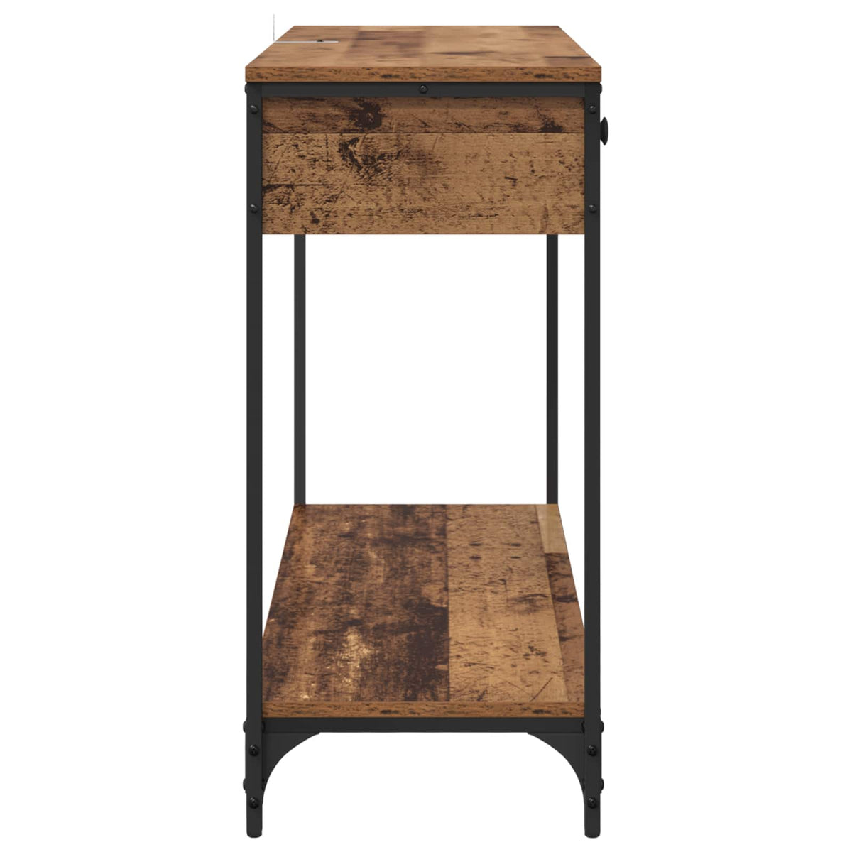 vidaXL Console Table Old Wood 100 x 34.5 x 75 cm Engineered Wood
