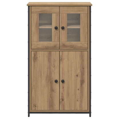 vidaXL Highboard Artisan Oak 62 x 32 x 106.5 cm Engineered Wood