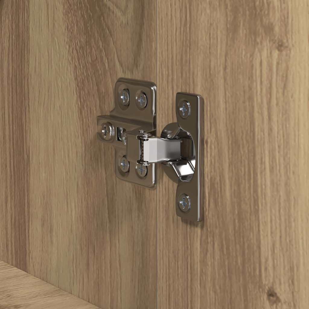 vidaXL Highboard Artisan Oak 62 x 36 x 121.5 cm Engineered Wood