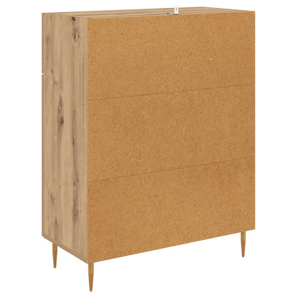 vidaXL Sideboard Artisan Oak 69.5 x 34 x 90 cm Engineered Wood