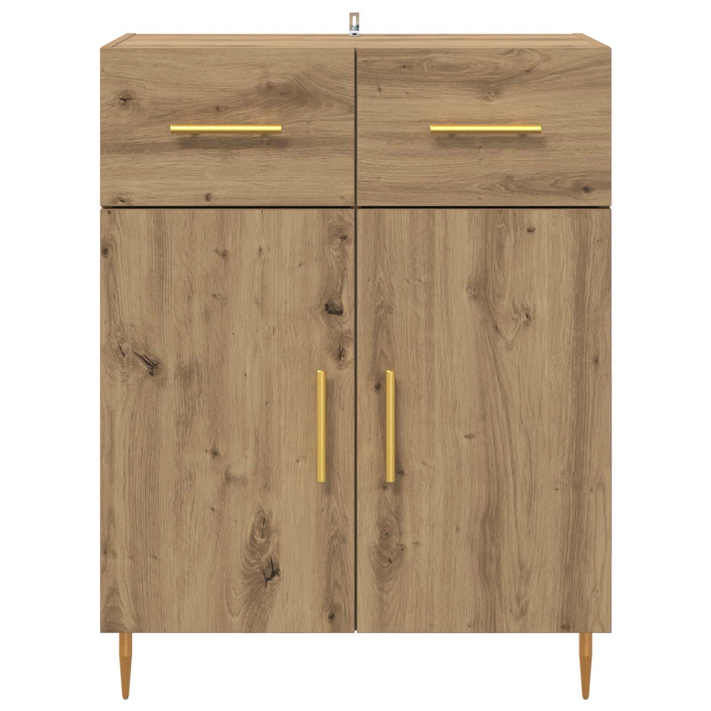 vidaXL Sideboard Artisan Oak 69.5 x 34 x 90 cm Engineered Wood