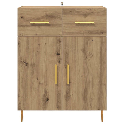 vidaXL Sideboard Artisan Oak 69.5 x 34 x 90 cm Engineered Wood