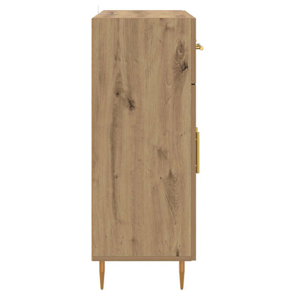 vidaXL Sideboard Artisan Oak 69.5 x 34 x 90 cm Engineered Wood