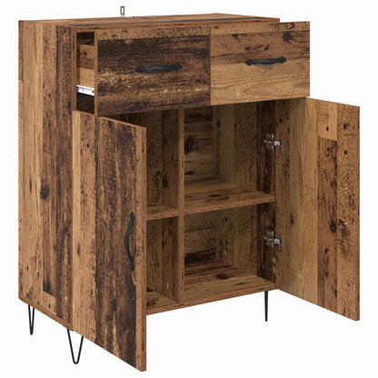 vidaXL Sideboard Old Wood 69.5 x 34 x 90 cm Engineered Wood