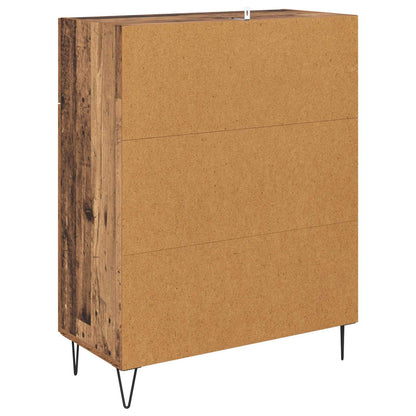vidaXL Sideboard Old Wood 69.5 x 34 x 90 cm Engineered Wood