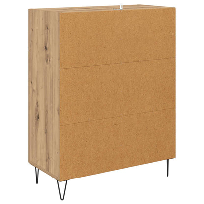 vidaXL Sideboard Artisan Oak 69.5 x 34 x 90 cm Engineered Wood