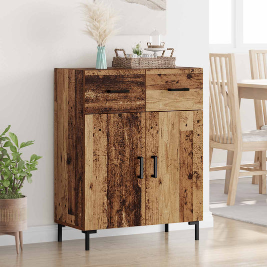 vidaXL Sideboard Old Wood 69.5 x 34 x 90 cm Engineered Wood