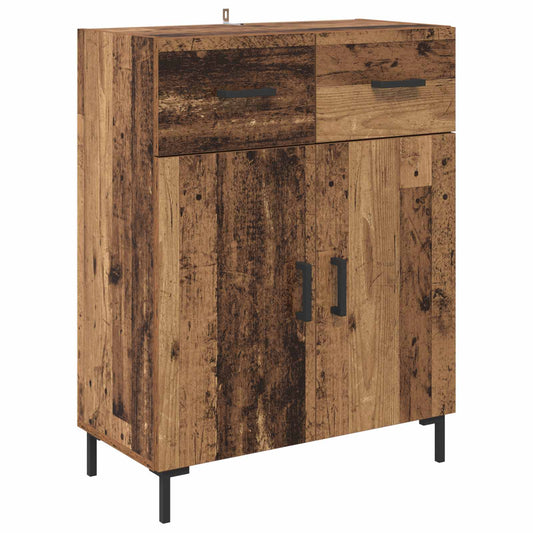 vidaXL Sideboard Old Wood 69.5 x 34 x 90 cm Engineered Wood
