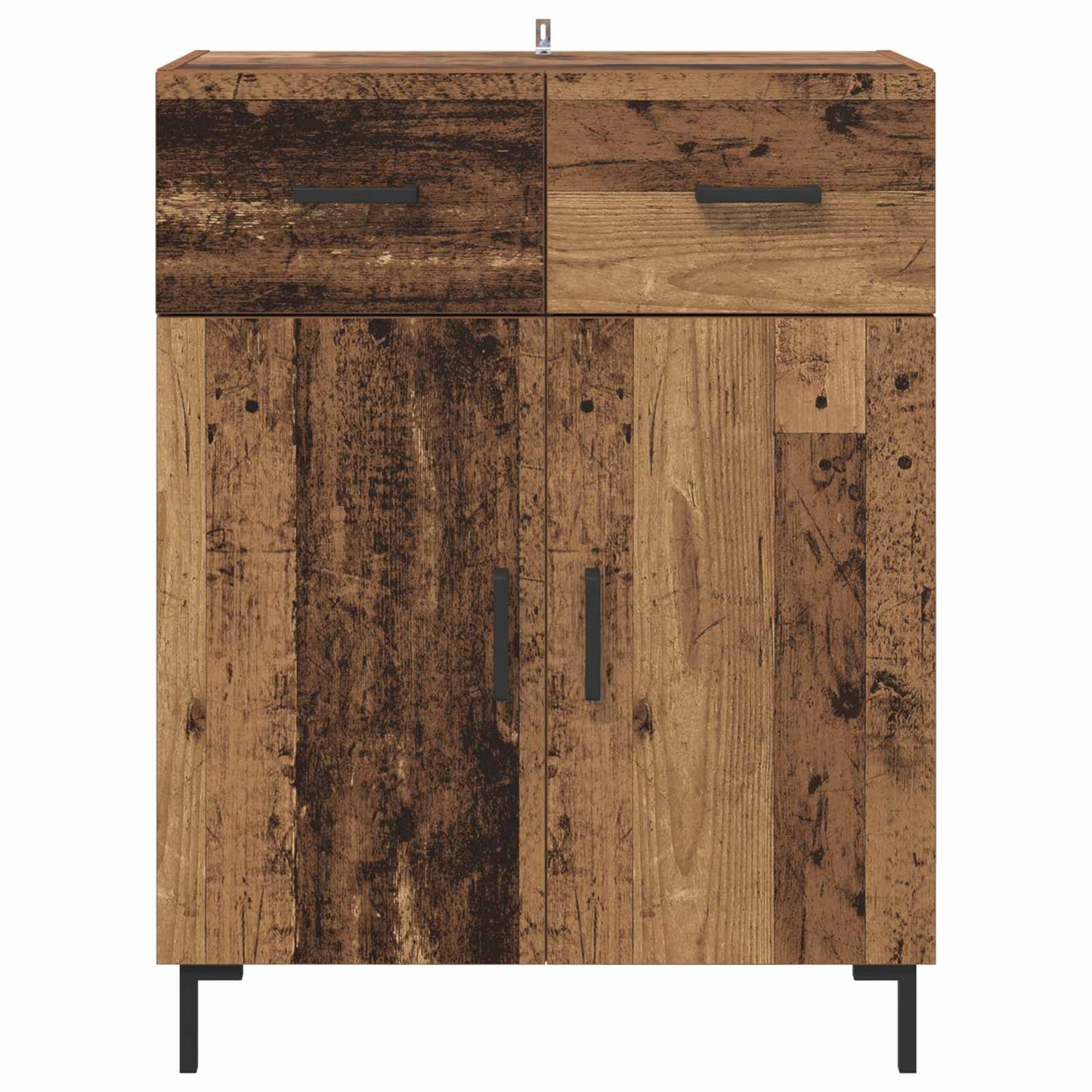 vidaXL Sideboard Old Wood 69.5 x 34 x 90 cm Engineered Wood