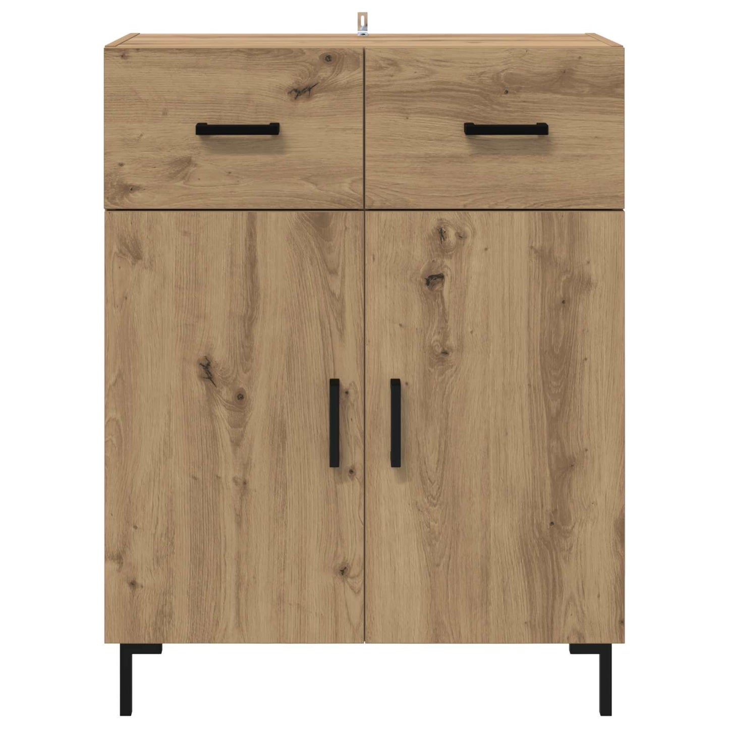 vidaXL Sideboard Artisan Oak 69.5 x 34 x 90 cm Engineered Wood