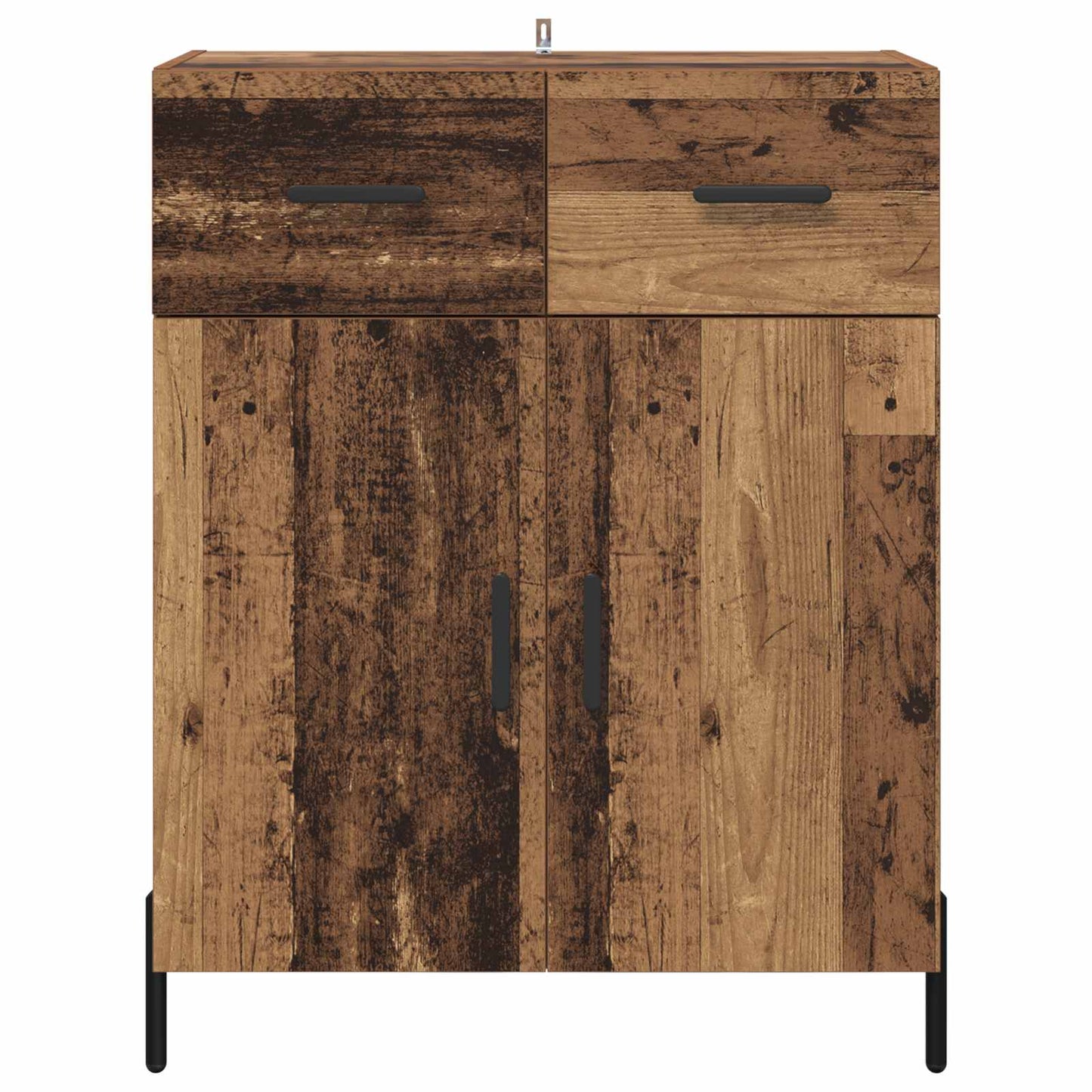 vidaXL Sideboard Old Wood 69.5 x 34 x 90 cm Engineered Wood