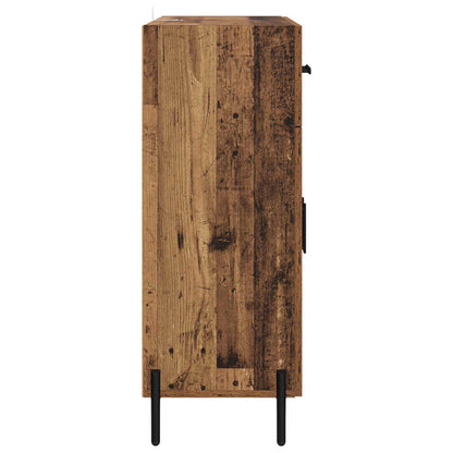 vidaXL Sideboard Old Wood 69.5 x 34 x 90 cm Engineered Wood