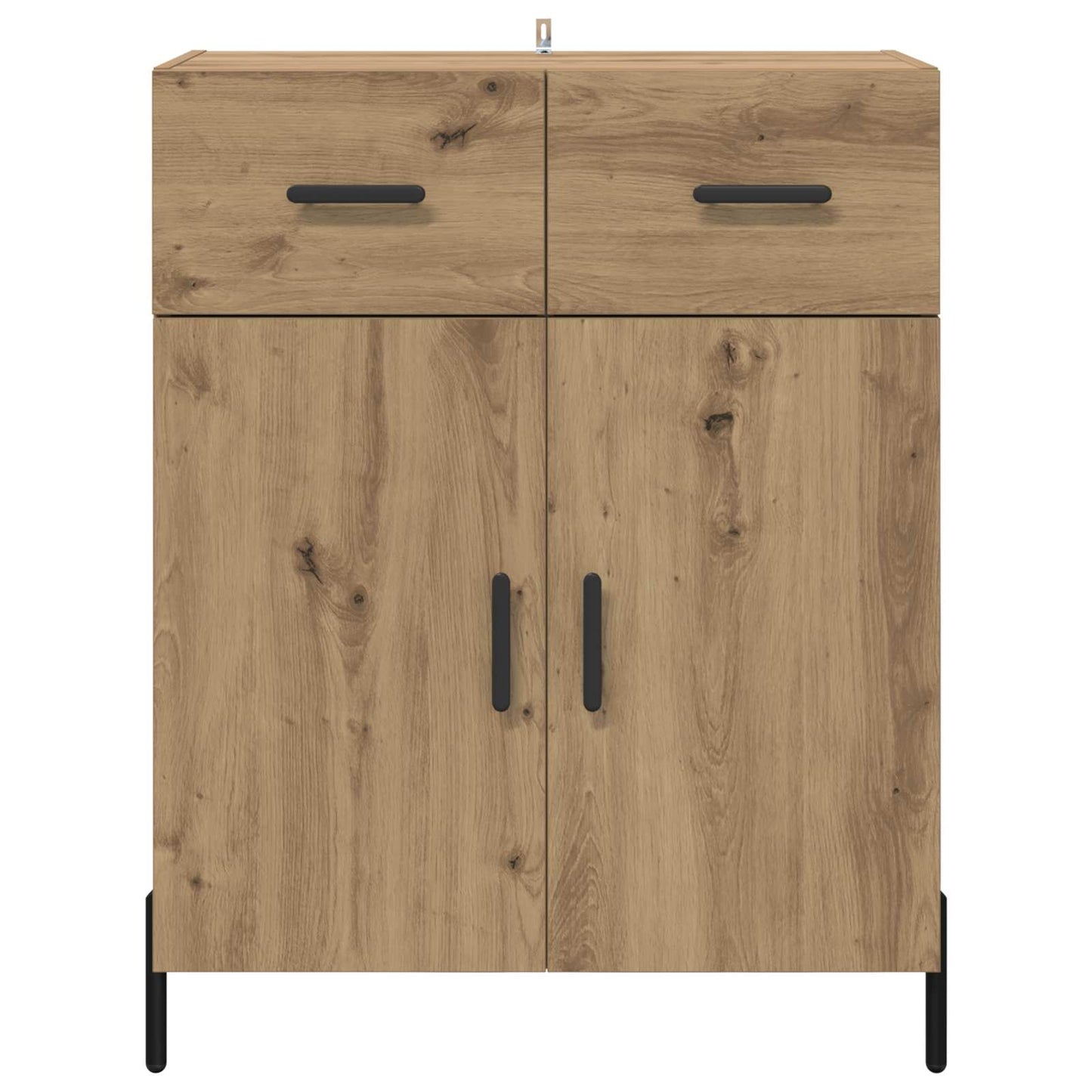 vidaXL Sideboard Artisan Oak 69.5 x 34 x 90 cm Engineered Wood