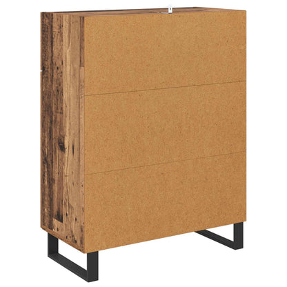vidaXL Sideboard Old Wood 69.5 x 34 x 90 cm Engineered Wood