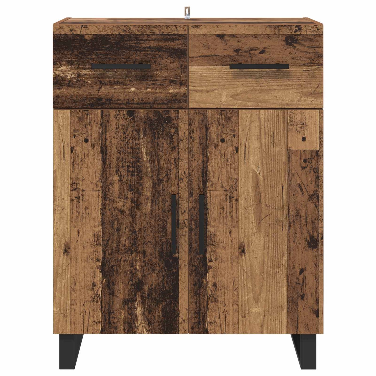 vidaXL Sideboard Old Wood 69.5 x 34 x 90 cm Engineered Wood