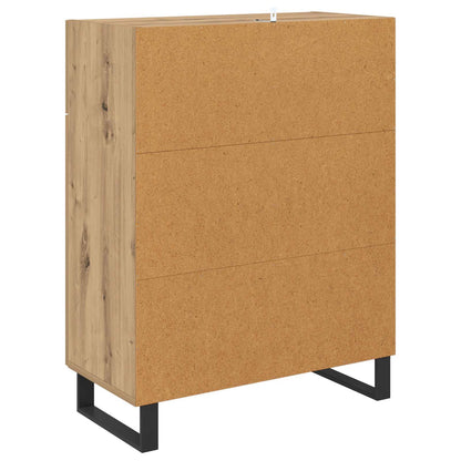 vidaXL Sideboard Artisan Oak 69.5 x 34 x 90 cm Engineered Wood