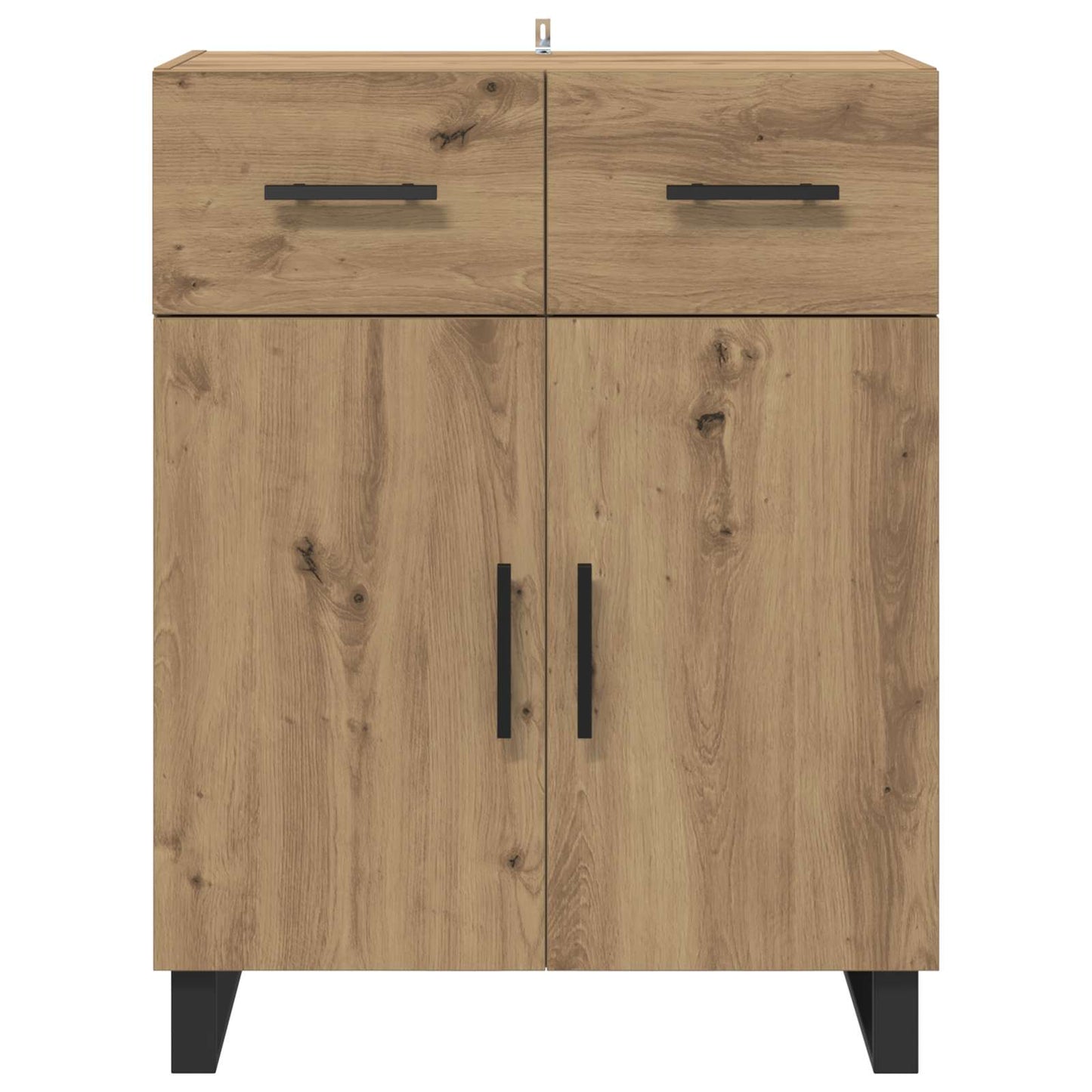 vidaXL Sideboard Artisan Oak 69.5 x 34 x 90 cm Engineered Wood