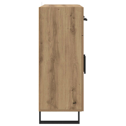 vidaXL Sideboard Artisan Oak 69.5 x 34 x 90 cm Engineered Wood